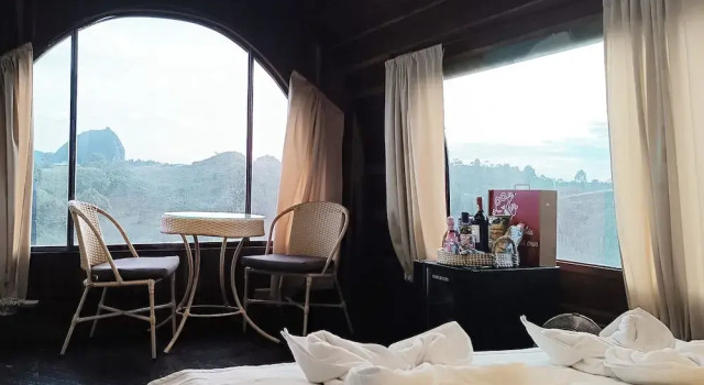 Glamping The Mountain, Prenota Campeggio Hotel a Guatapé con colazione, Colazione