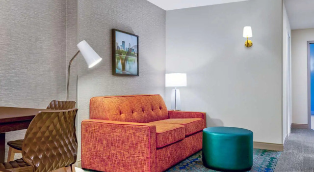 Двухместный люкс c 1 комнатой Home2 Suites by Hilton Minneapolis Downtown