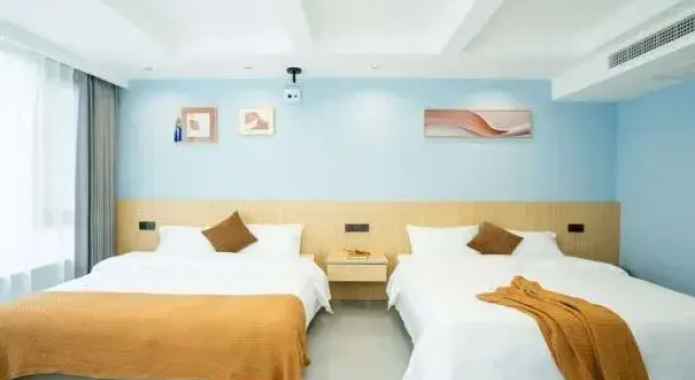 Семейный люкс с 2 комнатами Anji Qixia Mountain Homestay