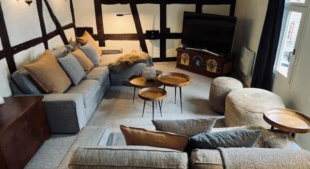Коттедж Holiday House BURGBLICK1 with terrace - VOSPROPERTIES