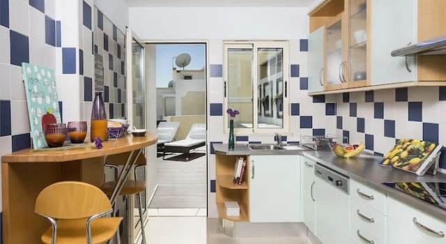 Apartamento 1 dormitorio con vista al océano D_Loft