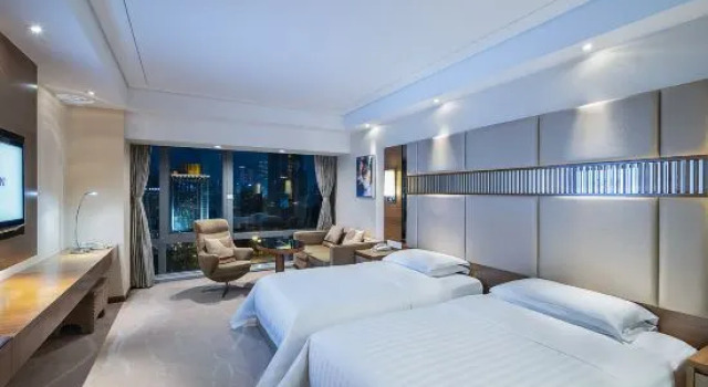 Номер Standard с видом на реку Galaxy Minyoun Chengdu Hotel