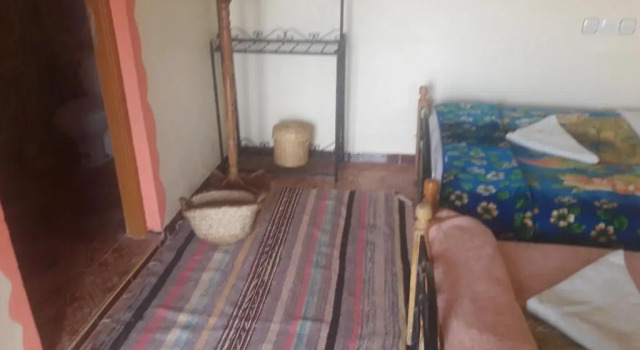 Трёхместный номер Standard с видом на бассейн Auberge Camping BOUGAFER Tamtetoucht