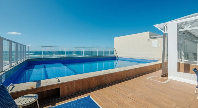 Апартаменты с балконом Condo. w/ Pool and Gym 70 m From the Beach - SMA