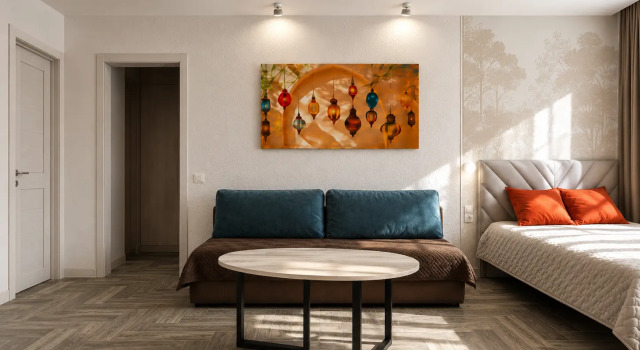 Modern apartment with a cozy atmosphere, Prenota Appartamento Sayanogorsk Repubblica della Chakassia