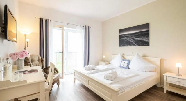 Семейный номер Standard Hotel Pharisäerhof - DAS Hundehotel auf Nordstrand mit Restaurant und Café