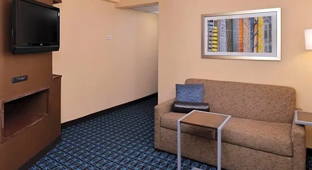 Двухместная студия Fairfield Inn & Suites Dayton Troy