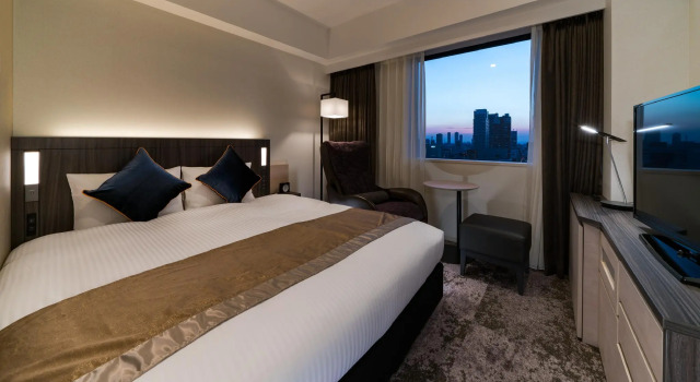 Двухместный номер Deluxe DEL style Osaka-Shinsaibashi by Daiwa Roynet Hotel