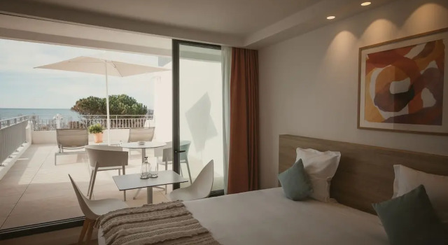 Двухместный номер Standard с видом на море Hôtel La Plage 5 étoiles La Grande Motte