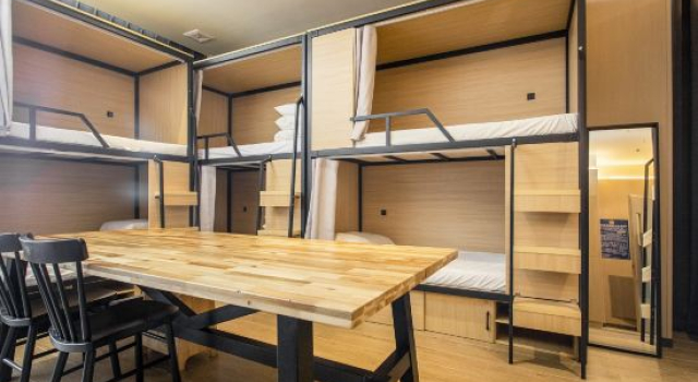 Кровать в общем номере (женский номер) A+ Dongguan Hot Spring Hotel