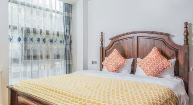 Двухместный люкс Luxury с 2 комнатами Mansu·Qingchengshan Shangshan Villa (Qingchengshan High-speed Railway Station Branch)