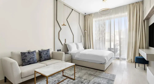 Lux Studio in Arjan With Pool and Full Amenities