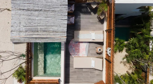 Nevana Luxury Villas by La Zebra, Rezervasyon Otel Tulum havuzlu oteller, Yüzme Havuzu