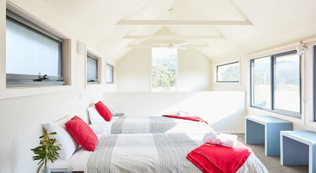Семейные апартаменты с 3 комнатами с красивым видом из окна Great Ocean Walk Retreat