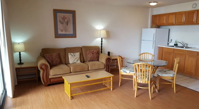 Двухместные апартаменты с видом на горы Hawaii  2 Min From The Beach