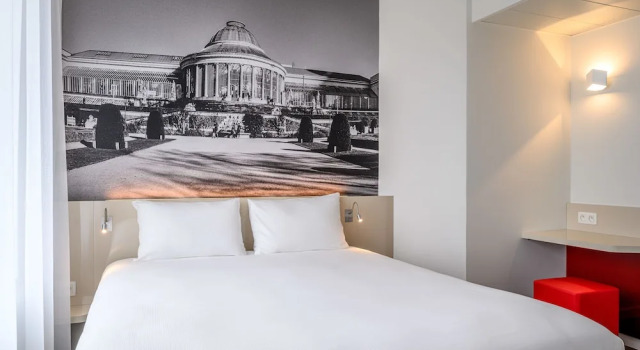 Двухместный номер для людей с ограниченными возможностями B&B HOTEL Brussels Centre Gare du Midi