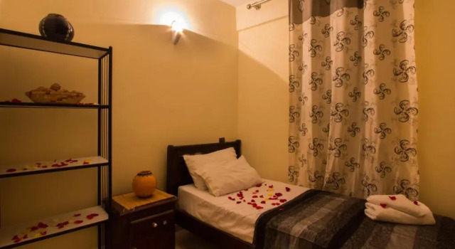 Четырёхместный номер Standard с красивым видом из окна Hotel Amira Et Vacances
