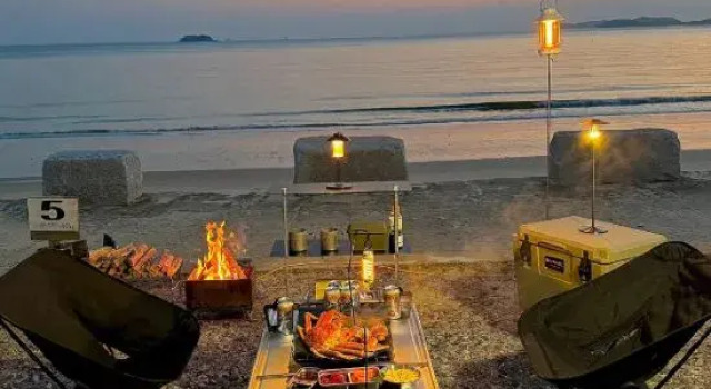 Yuyue Oceanfront Seaview Party Villa Vacation Apartment (Huidong Shuangyue Bay), Boek Appartement Hotels in Guangdong met parkeren, Parkeren