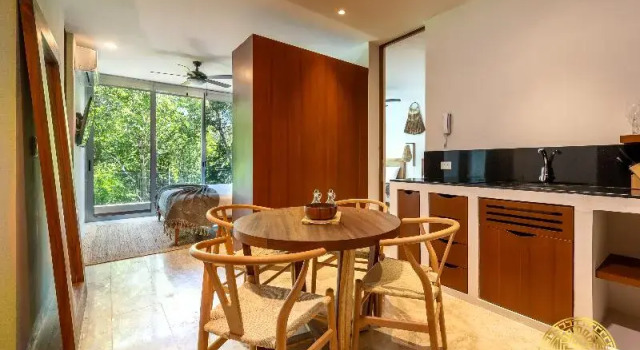 Семейный номер Standard с видом на бассейн Nhoa Tulum Aparthotel by Maya PM