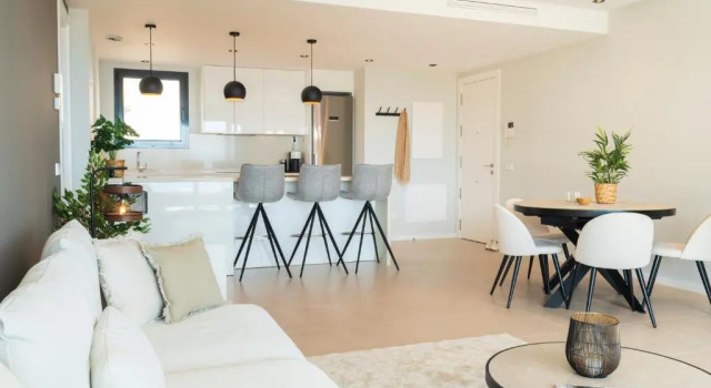Stunning modern 4 bedroom apartment by the beach