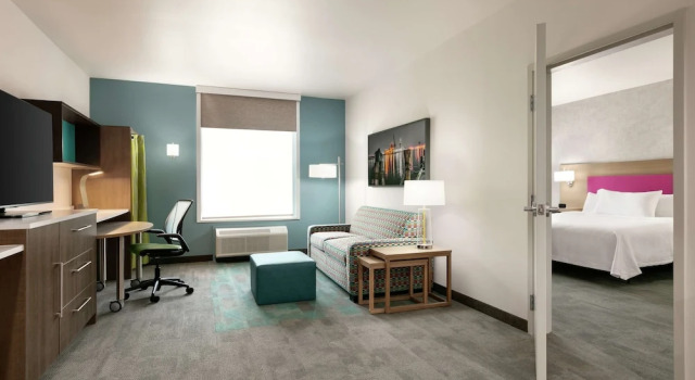 Люкс c 1 комнатой Home2 Suites By Hilton Norfolk Airport