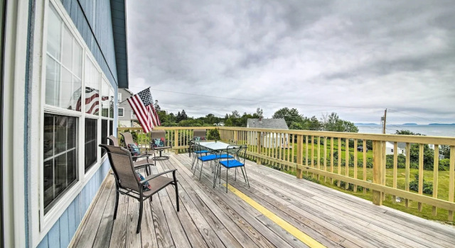 Acadia Home With Incredible Frenchman Bay View!, Book Feriehus Lamoine Man