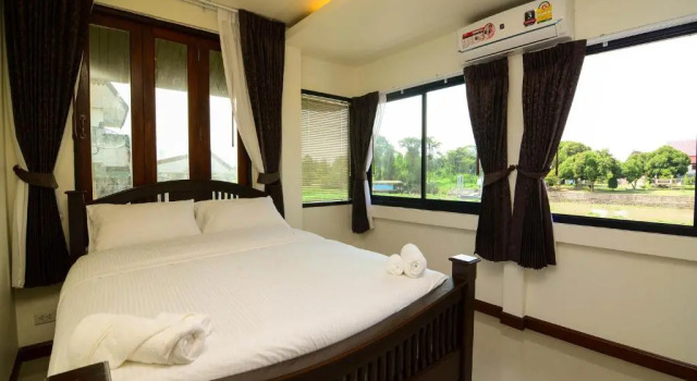 Двухместный номер Deluxe с видом на реку Ban U Thong Accommodations