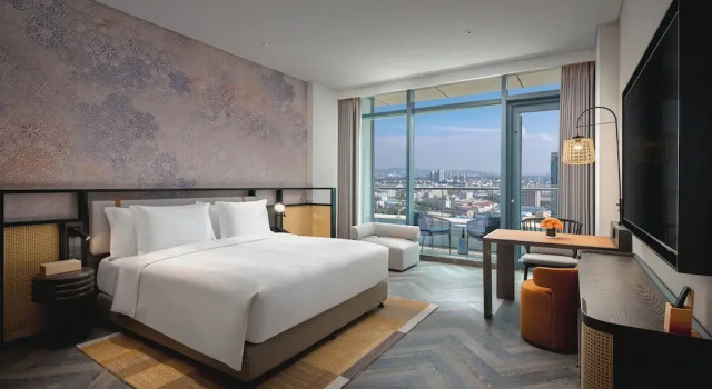 Двухместный номер Standard Hotel Indigo Yantai Golden Coast
