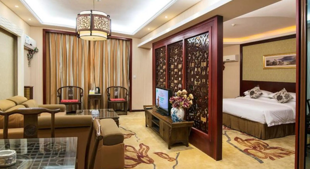 Люкс Deluxe Vienna Hotel Yangzhou Wen Chang Ge Branch
