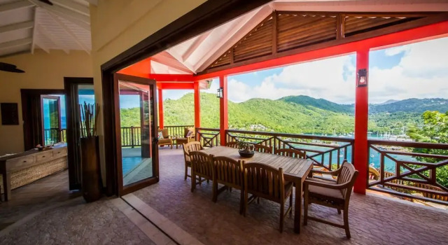 The Villa On The Bay, Prenota Villa Marigot Bay Anse La Raye