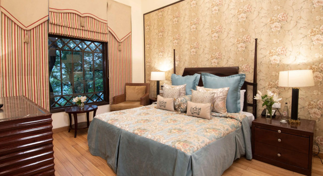 Четырёхместный люкс Дуплекс с видом на горы The Claridges Nabha Residence