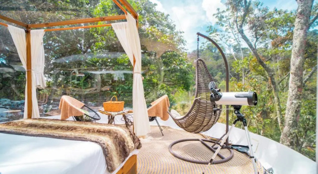 Люкс Deluxe BubbleSky Glamping Guatapé