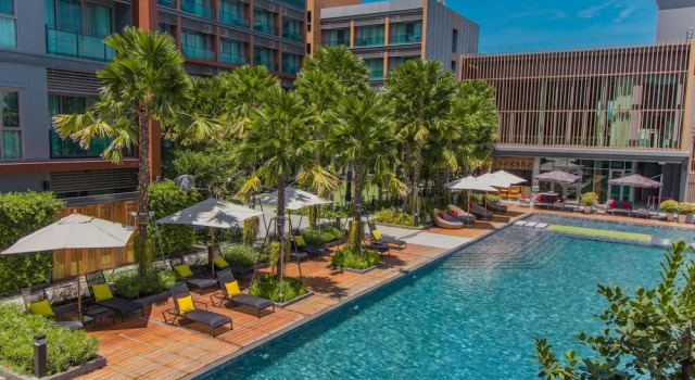 Номер Standard c 1 комнатой с балконом и с красивым видом из окна AisanA Hotel Korat