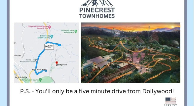 Pinecrest Townhomes-1King-2Queen Unit-Indoor Pool