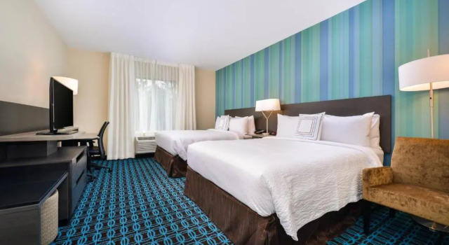 Четырёхместный номер Standard Fairfield Inn & Suites by Marriott Raleigh Cary
