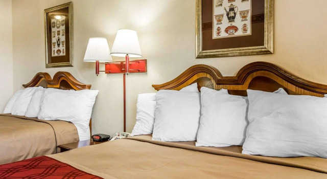 Standard- firedobbelt værelse Econo Lodge Macon