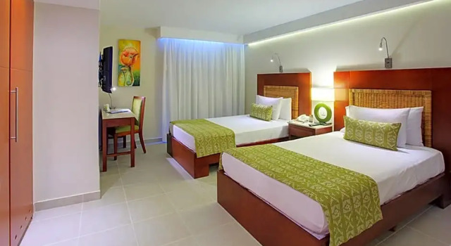 Четырёхместный номер Standard с видом на город Hotel Dann Cartagena