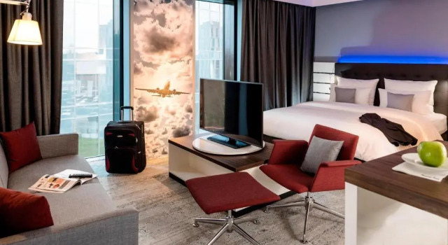 Двухместный номер Business Airport Plaza Hotel Hamburg