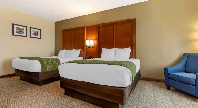 Четырёхместный номер Standard Comfort Inn & Suites Orangeburg