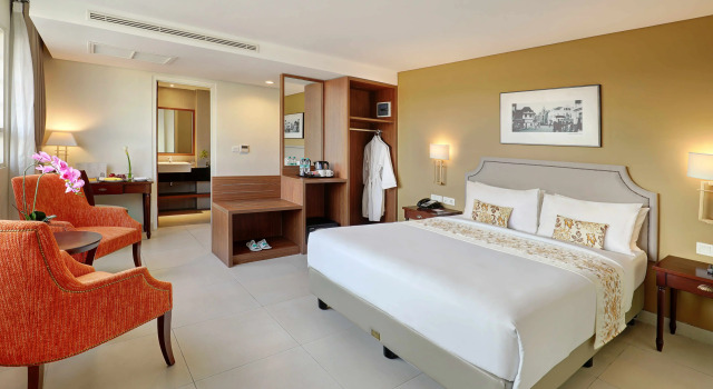 Deluxe Tweepersoonskamer Kokoon Hotel Surabaya