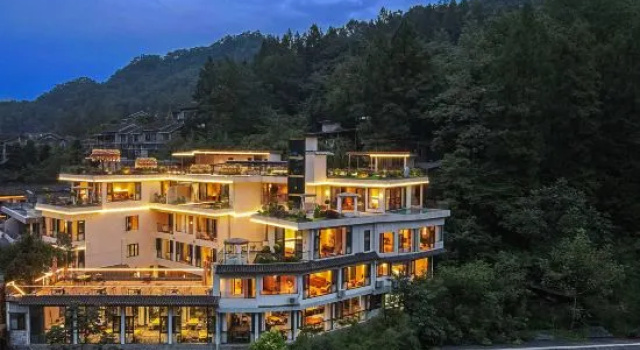 Qingchenshan guanshanyubo Hot spring Home stay