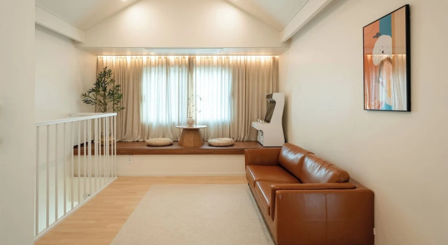 Номер Standard с 3 комнатами с балконом Gyeongju Themandi Pension