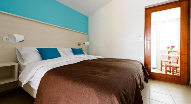 Студия с балконом и с видом на море Apartments & Rooms Matos