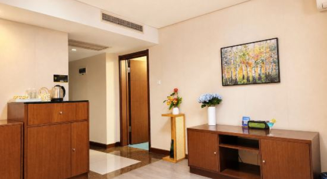 Семейный люкс Premium с видом на город Qingdao TianRun JinWang Hotel