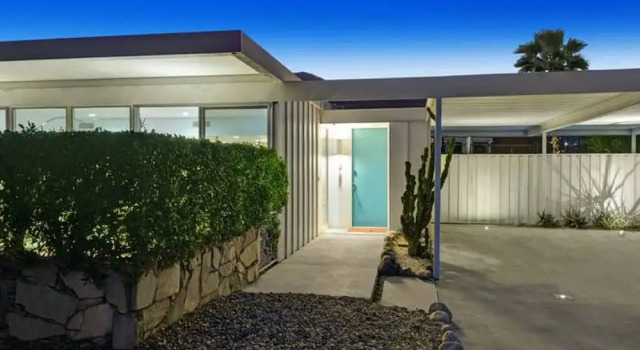 Wexler Steel House 4 - Pool Spa and Grand Piano, Забронировать Курортный отель Палм-Спрингс Coachella Valley, рядом с Loehmanns Plaza Shopping Center