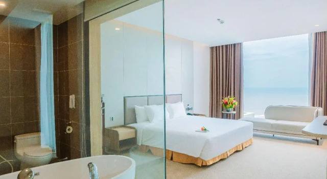 Двухместный люкс Executive с видом на океан Muong Thanh Luxury Xuan Thanh Hotel