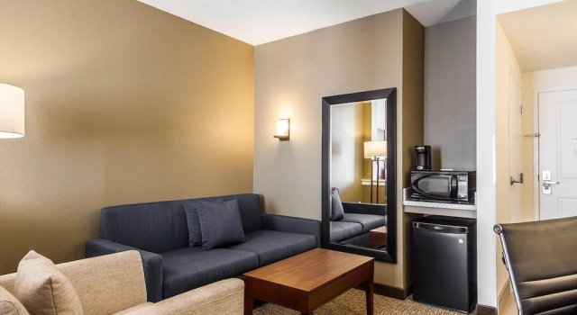 Четырёхместный люкс Comfort Suites Woodland - Sacramento Airport