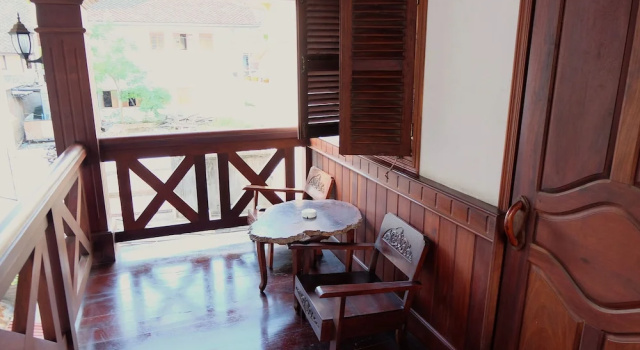 Двухместный номер Standard с балконом Phousi Guesthouse
