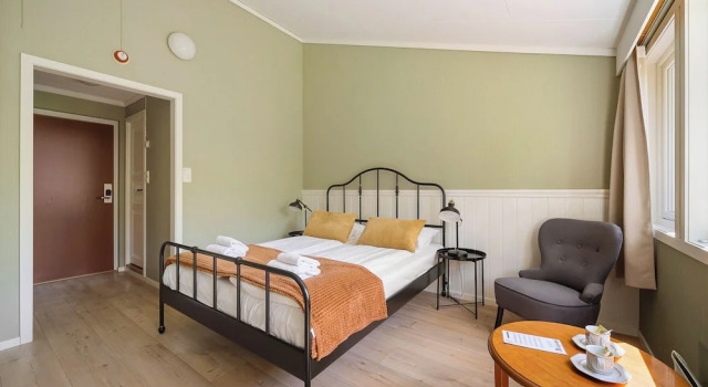 Двухместный номер Standard c 1 комнатой с балконом и с видом на реку Hardanger Guesthouse