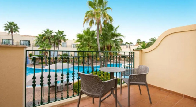 Standard Double room with pool view Valentin Star Menorca
